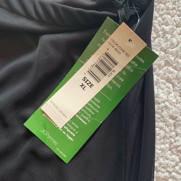 Blu Sage Chiffon Wide Leg Pants, Size XL - Picture 3 of 6